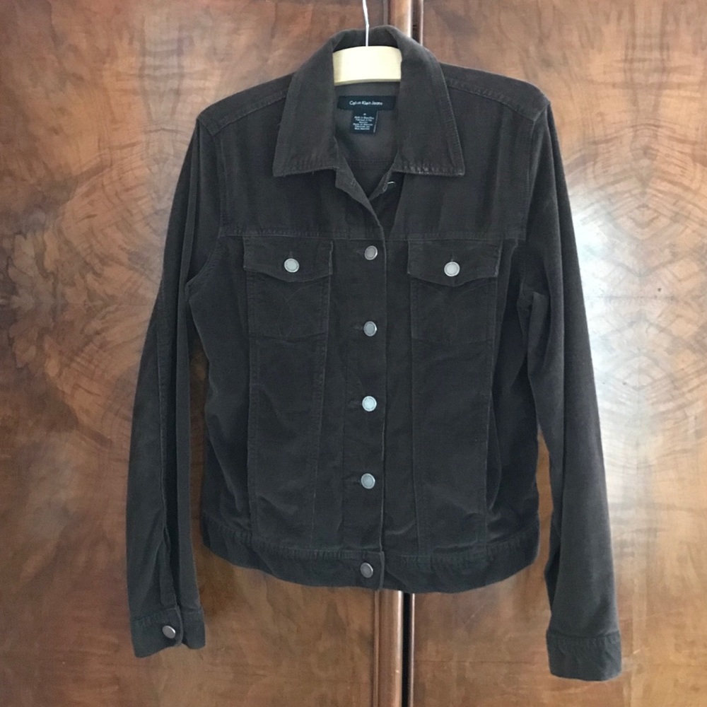 Calvin Klein Chocolate denim-style jacket